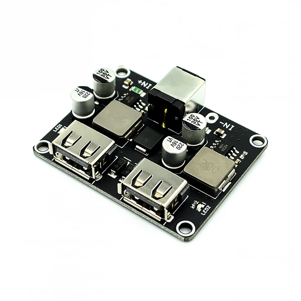 USB QC3.0 QC2.0 USB DC-DC Buck Converter Charging Step Down Module 6-32V 9V 12V 24V to Fast Quick Charger Circuit Board 5V image 4