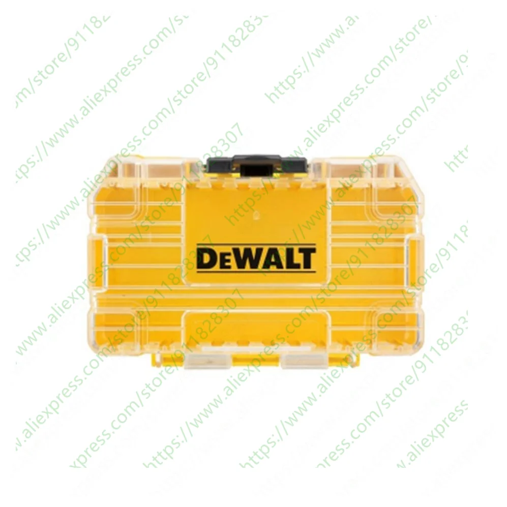 DEWALT Original Tool Box Tough Case Small Medium Parts Accessories Storage Tool Box Drill Bit Stackable Combination Toolkit