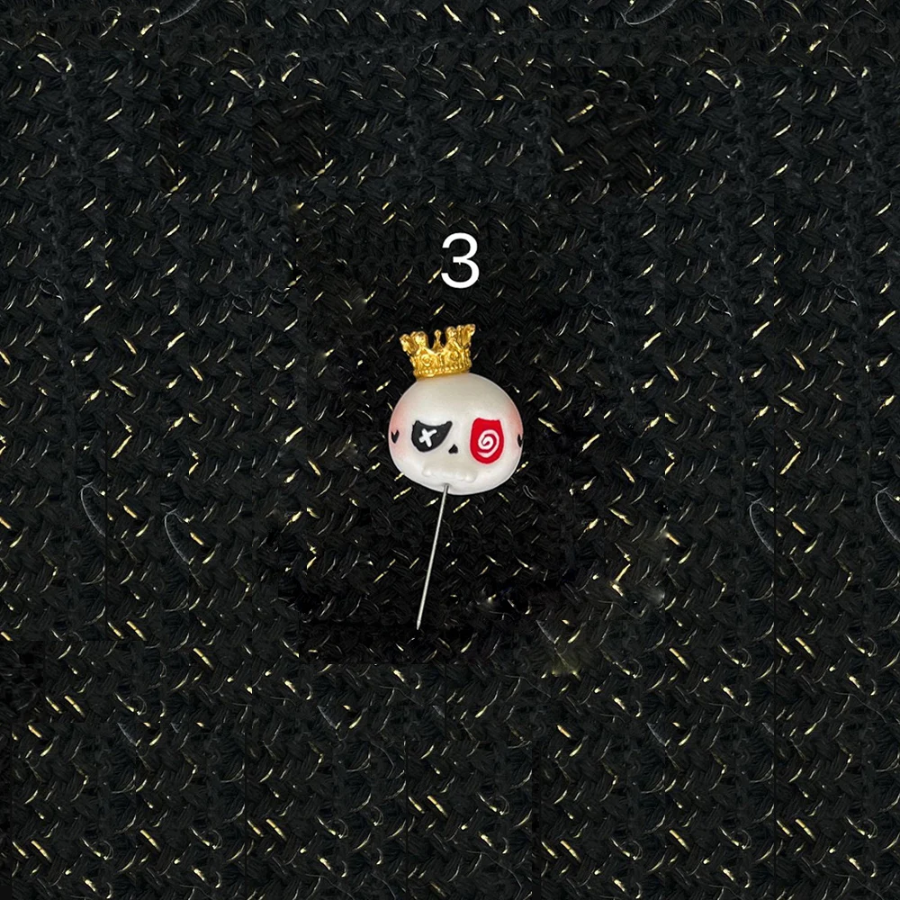 Halloween Themed For LABUBU Dress Up Skull Decorated Headband Umpkin Clothes For 15/17cm Dolls DIY Head Inserted Hair Accessory