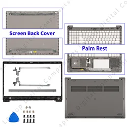 Housing Case For Ideapad S145-15 S145-15IWL S145-15IIL 340C-15 LCD Back Cover Bezel Palmrest Bottom Hinge Silver