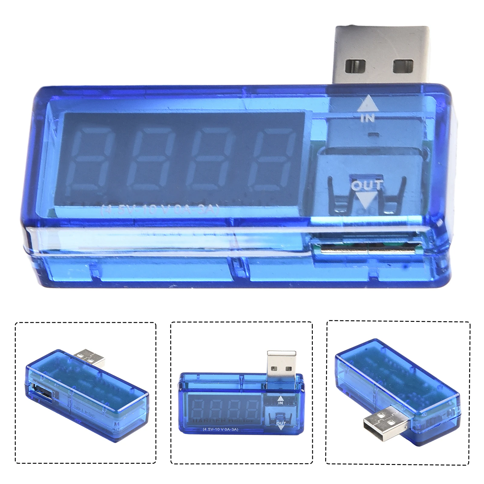 Digital USB Mobile Power Charging Current Voltage Tester Meter Voltmeter Ammeter Charger Capacity Tester Meter