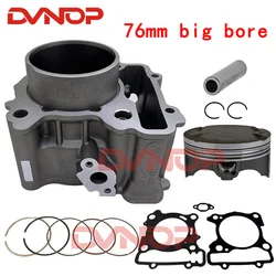 76mm Big Bore Cylinder Block Kit For Scooter XMAX300 CZD300  Yamaha Xmax 300 Tricity 300cc B74E131100 Engine Parts