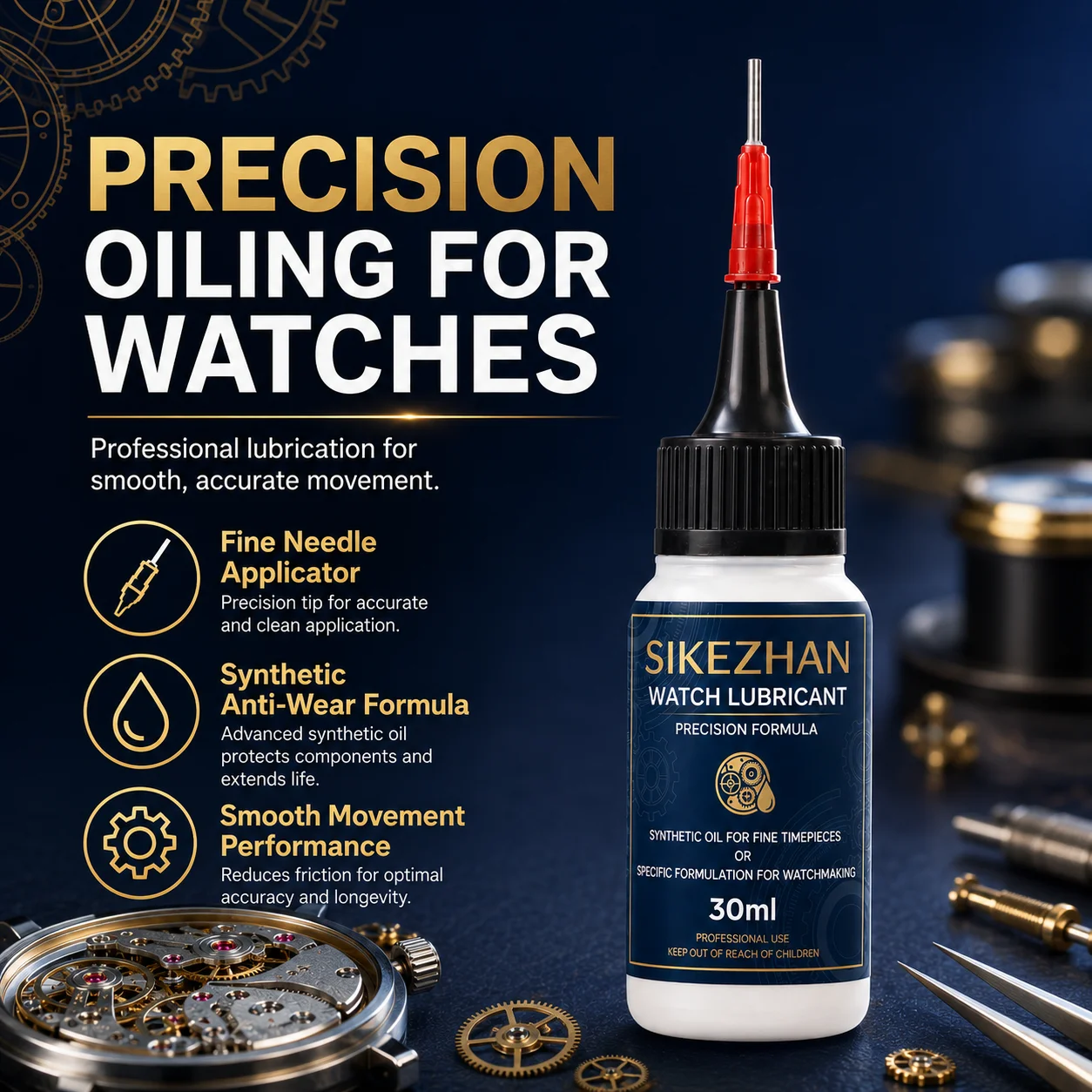 Dispenser Jarum Presisi Peluma - Watch Lubricant Oil ulasan dan harga