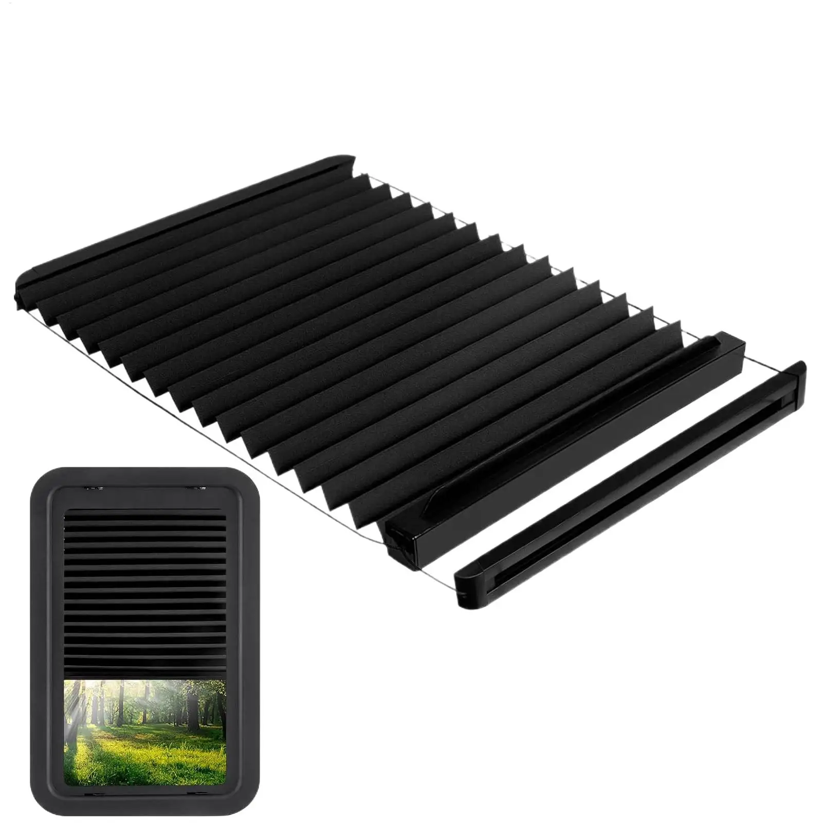 

Rv Window Shade Uv Protection Door Window Cover Magnetic Uv Protection Thin Blinds For Interior Heat Reduction Entrance Light