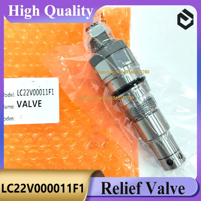 Hydraulic Valve LC22V00011F1 Relief Valve for Excavator SK260 SK350-8 SK350-9 SK260-9