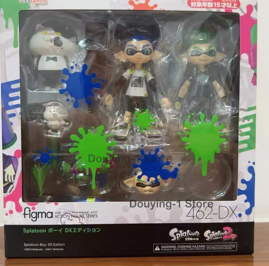 

В наличии: Новая оригинальная фигурка GSC Figma 462-DX Splatoon - Осьминог (мужской персонаж)
