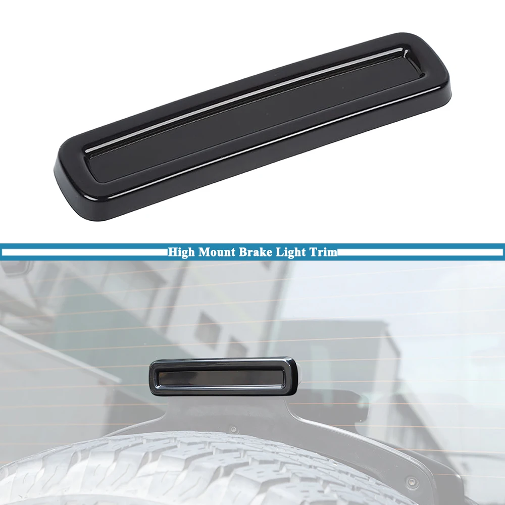 

Car High Mounted Stop Lamp Cover Braking Light Trim Protector for Jeep Wrangler JL JT Gladiator 2018-2026 Exterior Accessories