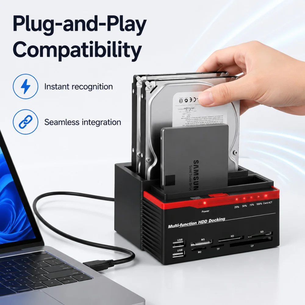 usb-30external-hdd-docking-station-25'-35'-sata-ide-port-hard-drive-disk-card-reader-usb30-hub-otb-otc-support-data-transfer