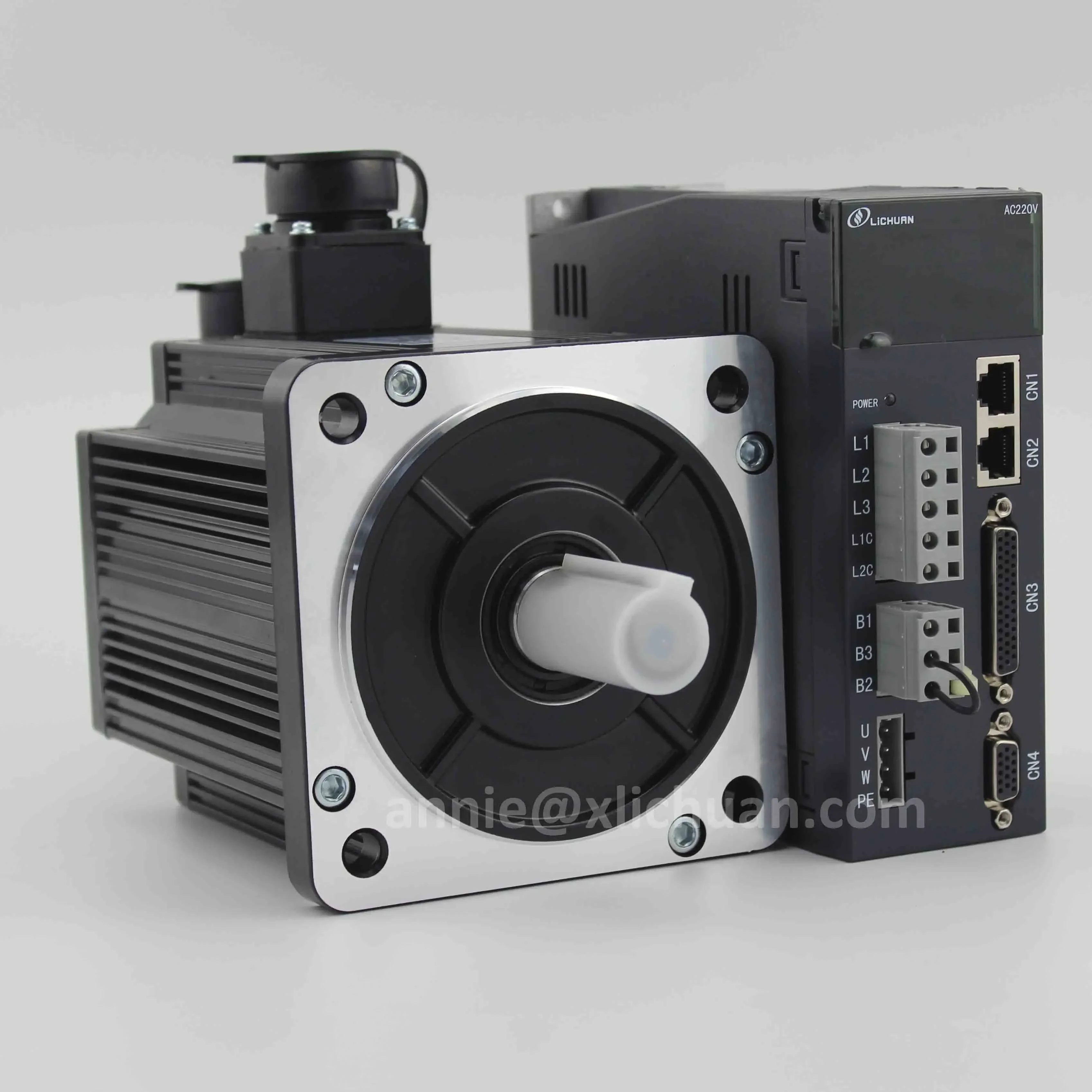 Servo Factory 1KW 10Nm Servo Motor 2500rpm 130ST-M10010B With A4 Servo Driver Set 2500ppr Incremental Encoder