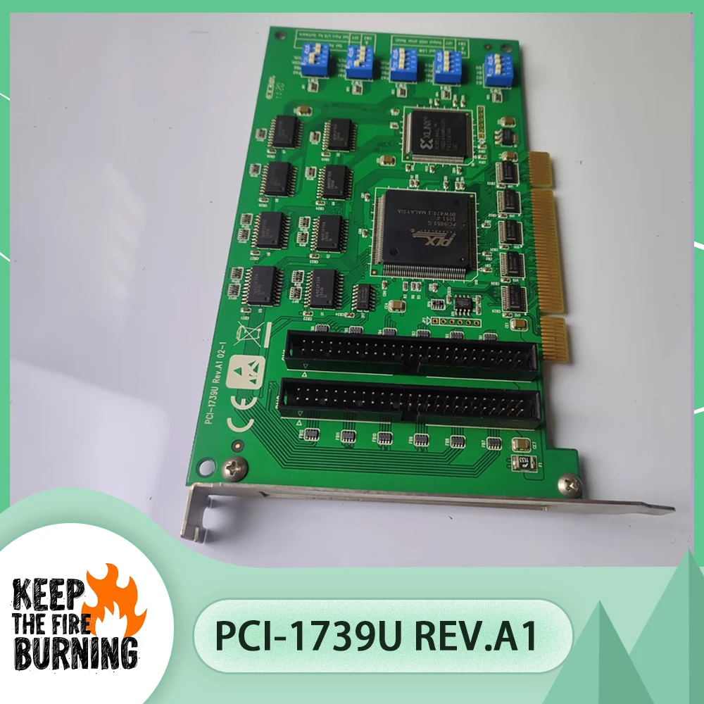 PCI-1739U REV.A1 02-1 48 channel digital input/output card