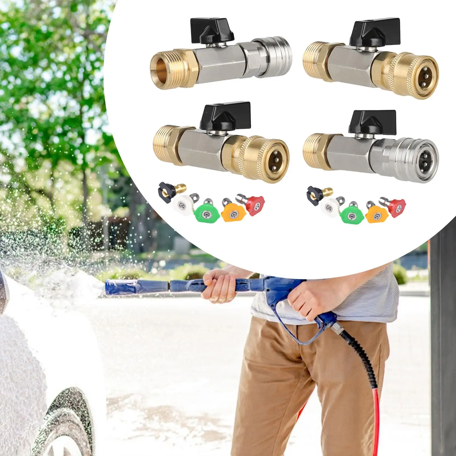 

Ball valve at high pressure 1/4 easy to use Part-EAU Pressure section of Rou