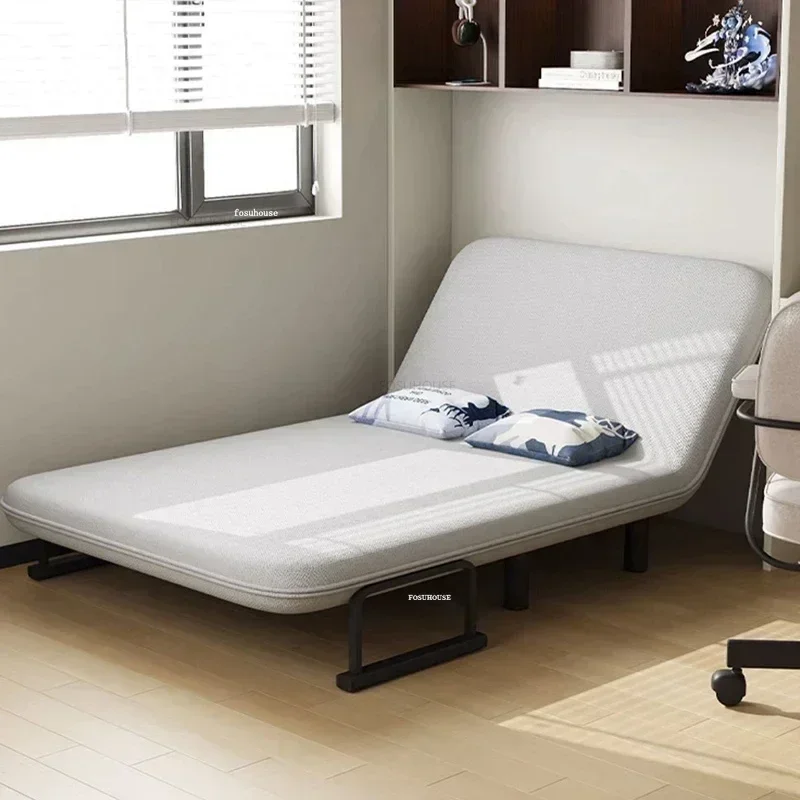 Multi-functional Folding Beds Lunch Break Sofa Lounge Chairs Modern Small Apartment Sofa Bed European Fabric Living Room Sofas