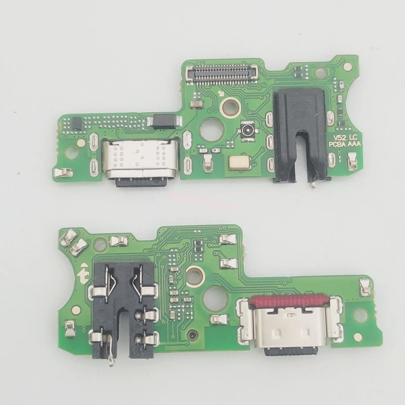 For Tecno Pova 5 LH7n USB Dock Charger Port Plug Headphone Audio Jack Microphone MIC Charging Board With IC