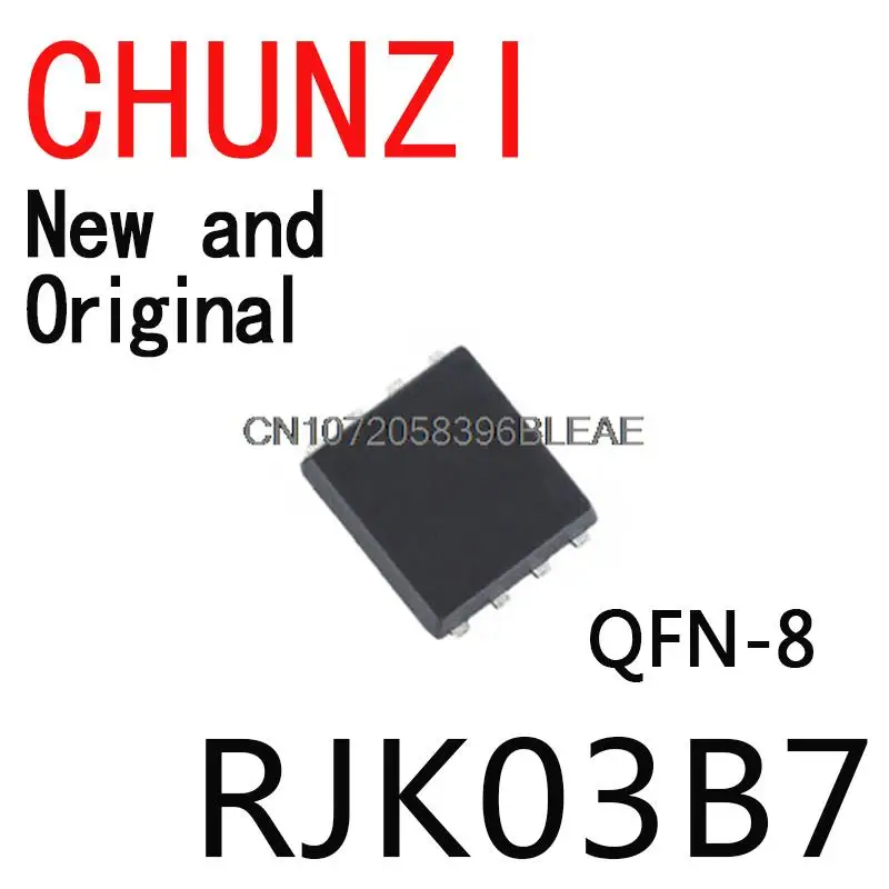 5PCS New and Original RJK03B7DPA K03B7 MOSFET QFN-8 RJK03B7 