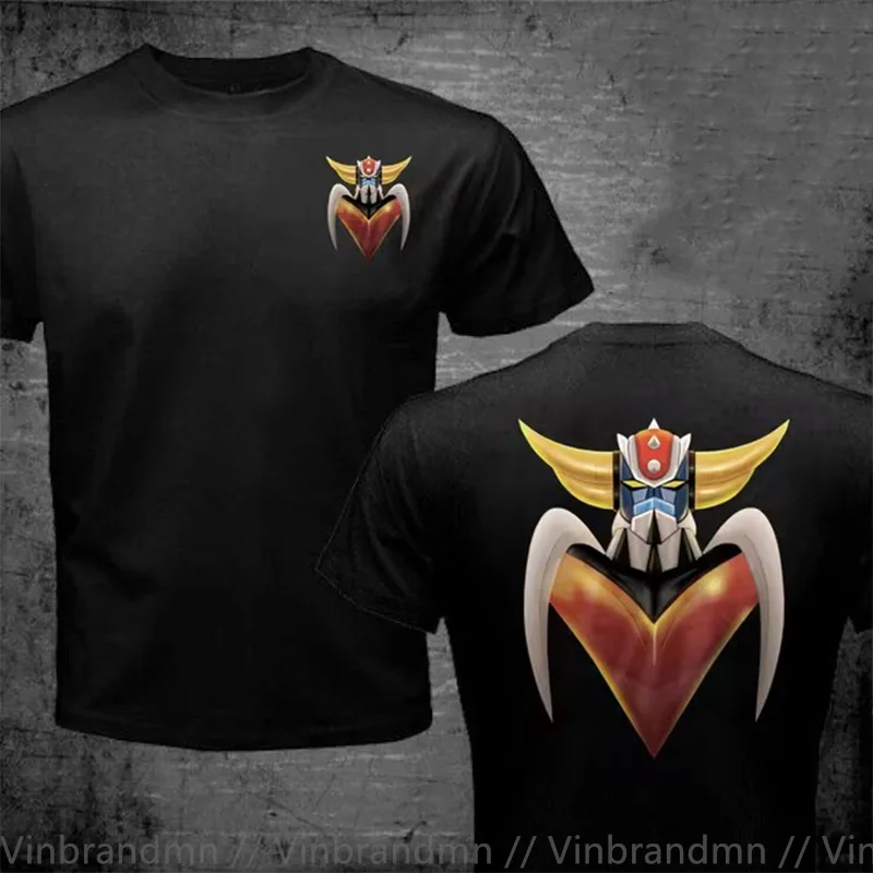 Awesome Anime Goldorak Grendizer Mazinger Z T-Shirt Youth Guys Boys Japanese Cartoon Design Men's Tops Tee Japan UFO Robo Tshirt