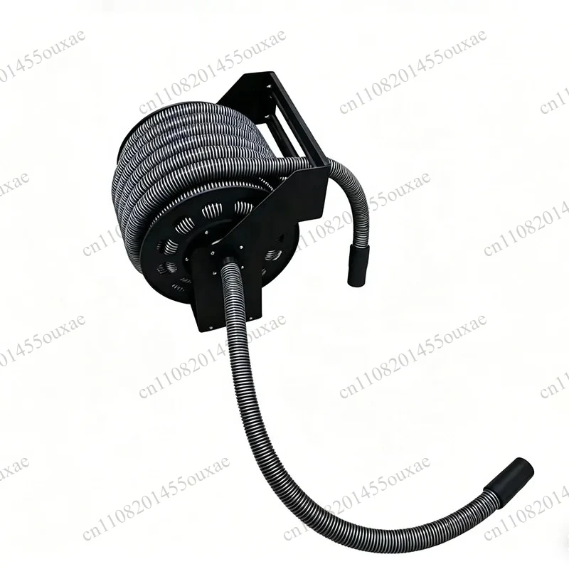 30 Feet Retractable Wall Mount Vacuum Hose Reel 1-1/4