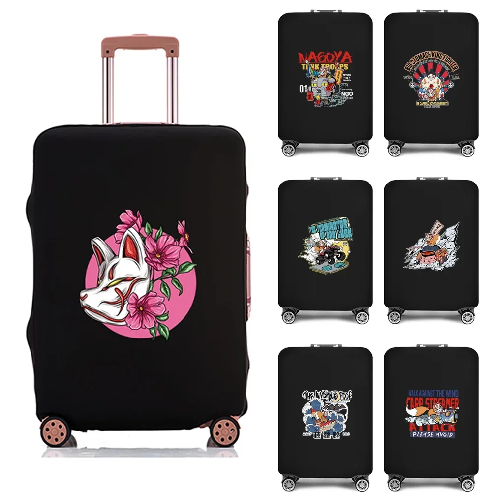 Travel Accessories Luggage Cover Suitcase Protection Bags Dust Elastic Aircraft Trunk Set Case Covers for 18-28 Inch Mask Series