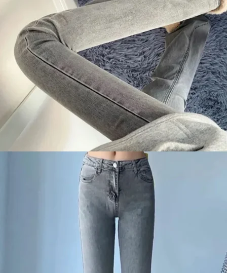 Bootcut jeans feminino tornozelo comprimento cowgirl estilo alargamento algodão sexy magro azul decoração cordão namorado regular trabalho ocidental