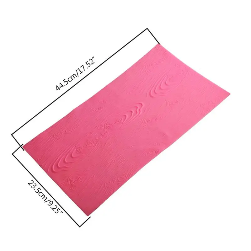 Tree Bark Texture Silicone Mold Cake Fondant for Impression Mat Pad Decorating T