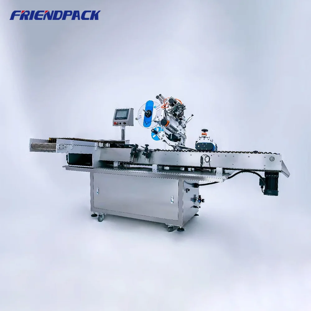 Desktop Automatic Sticker Small Bottle Vial Peptide 2ml Labeling Machine Small Round Bottle Fine Tube Labeling Machine