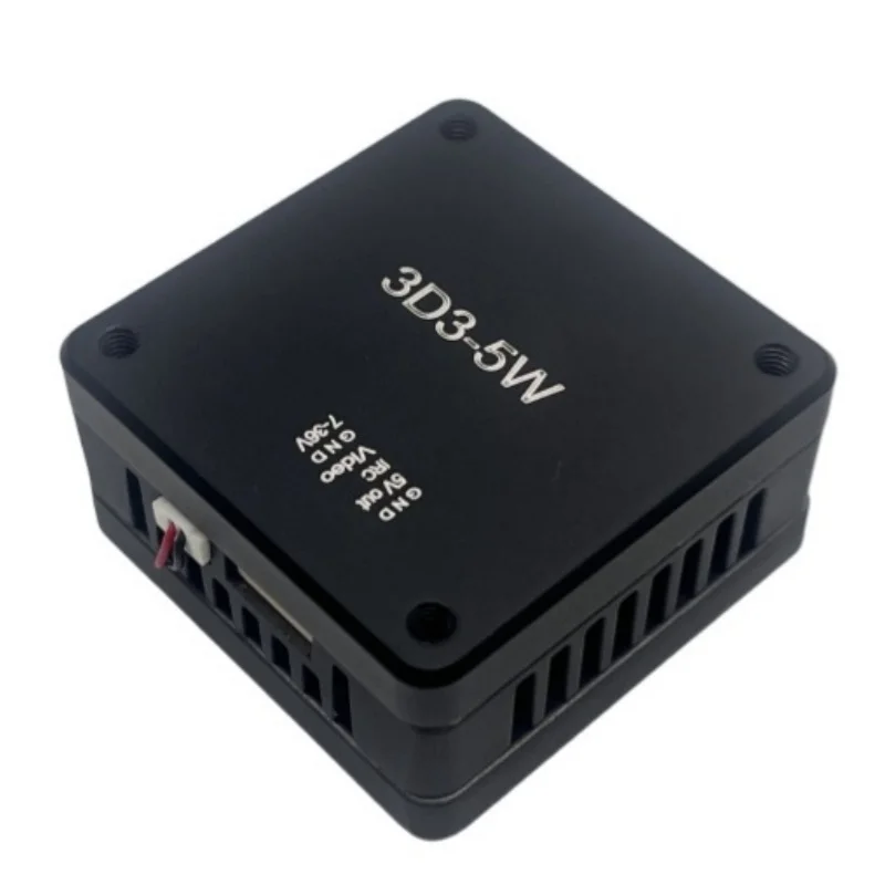 5W 3.3G เครื่องส่งสัญญาณวิดีโอไร้สาย 3.3 Ghz VTX และตัวรับสัญญาณ 3.3 Ghz VRX สําหรับการส่งผ่านระยะไกล Drone อุปกรณ์เสริม