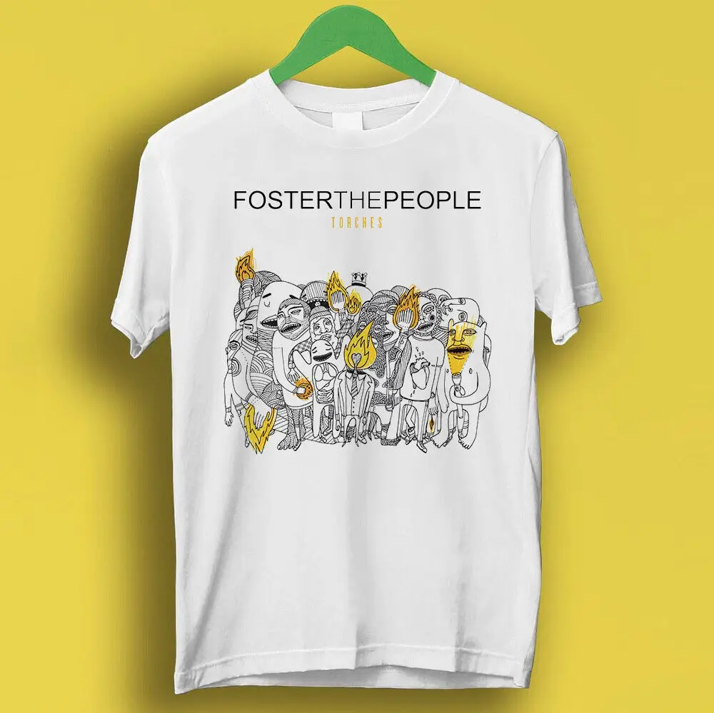 Foster The People Torches Retro Music Gift Tee T Shirt P38