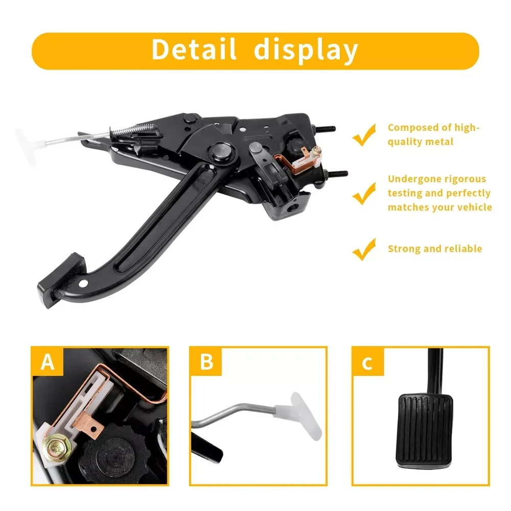 5093656AA J5355477 J5363420 駐車緊急ブレーキペダルアセンブリ 1987-1995 ジープラングラー YJ