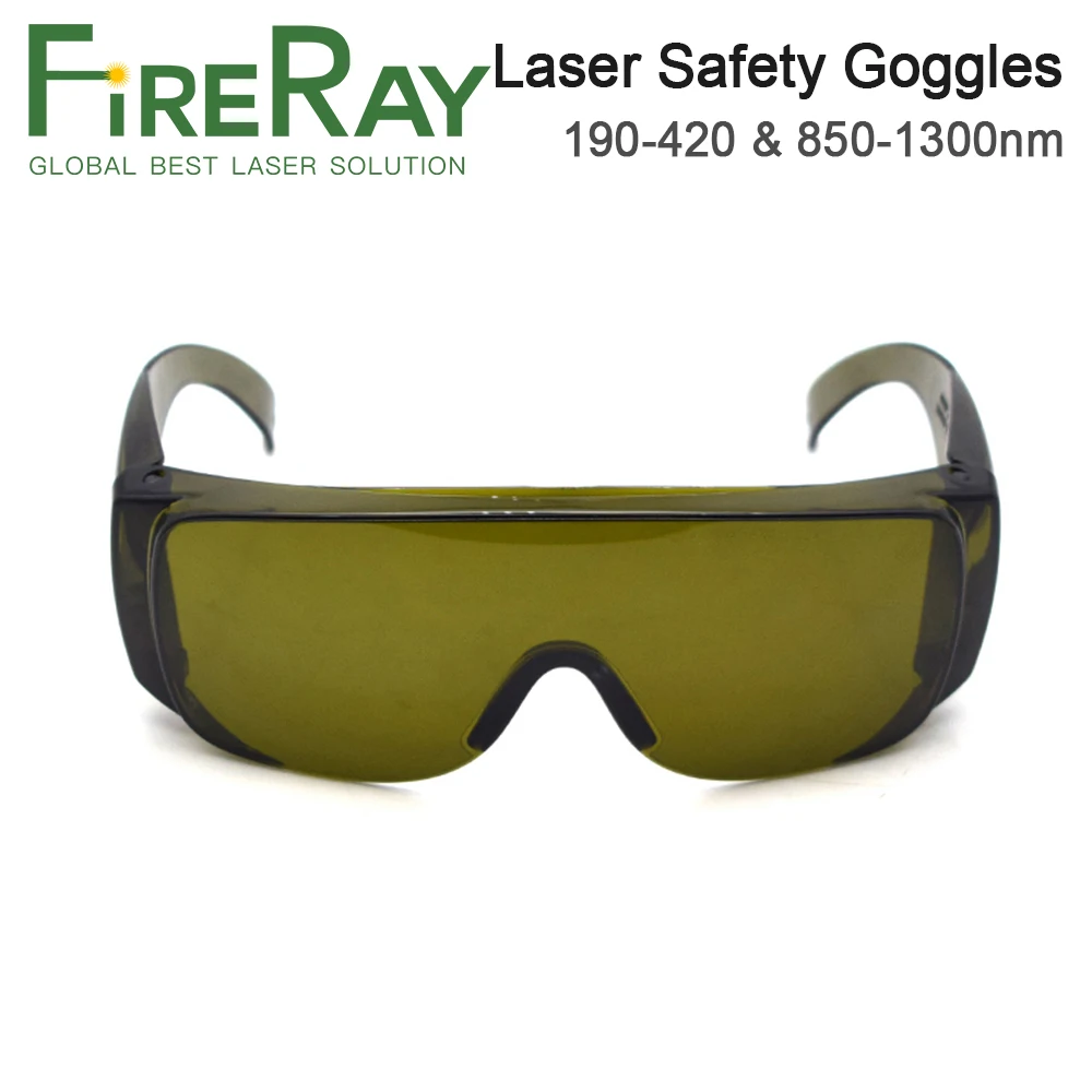 

FireRay 1064nm Laser Safety Goggles 190-420nm 850-1300nm OD6+ Protective Goggles For YAG Fiber Laser