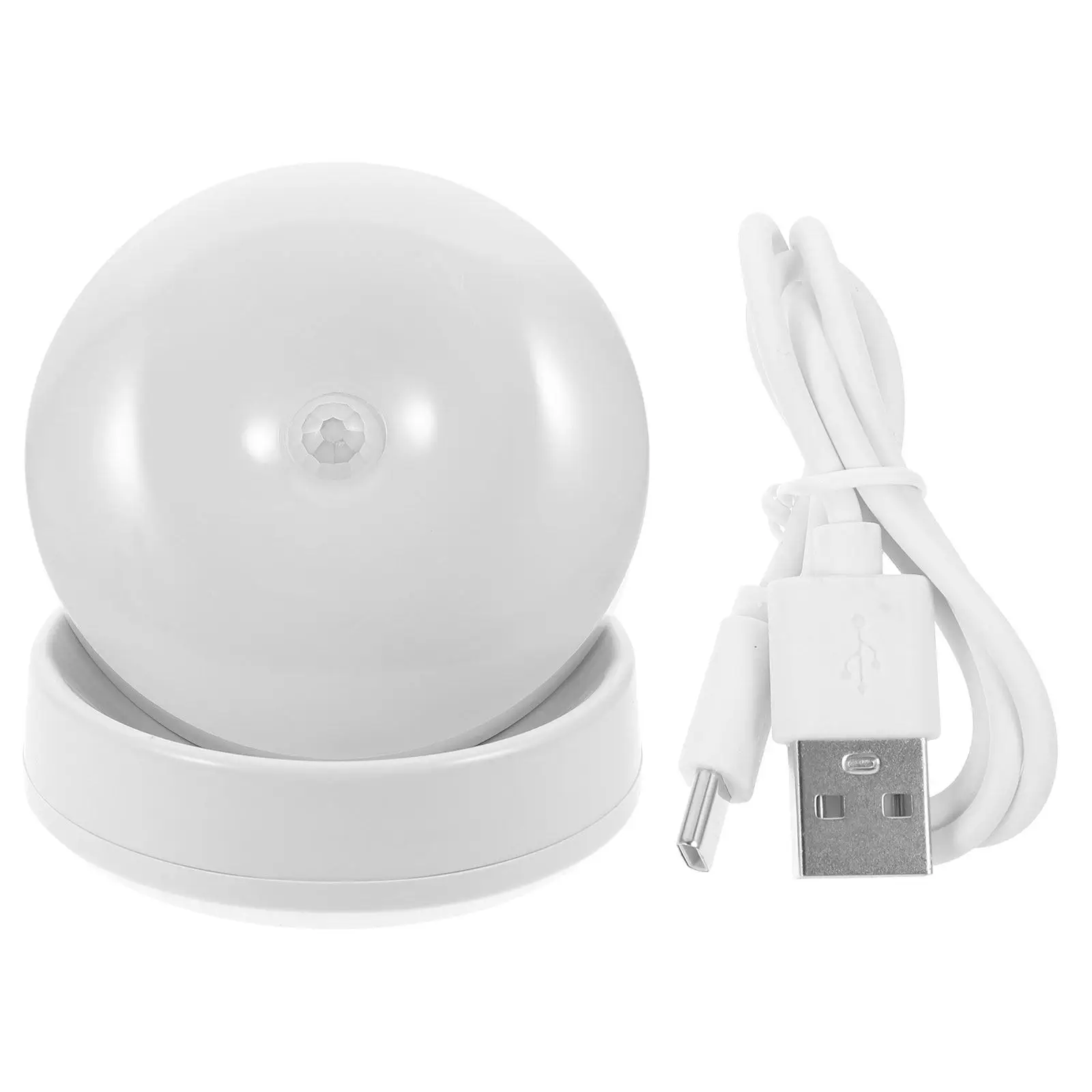 

Rechargeable Motion Sensor Night Light with Magnetic Base LED Illumination for Hallway Staircase Closet Bathroom Bedside Cabinet