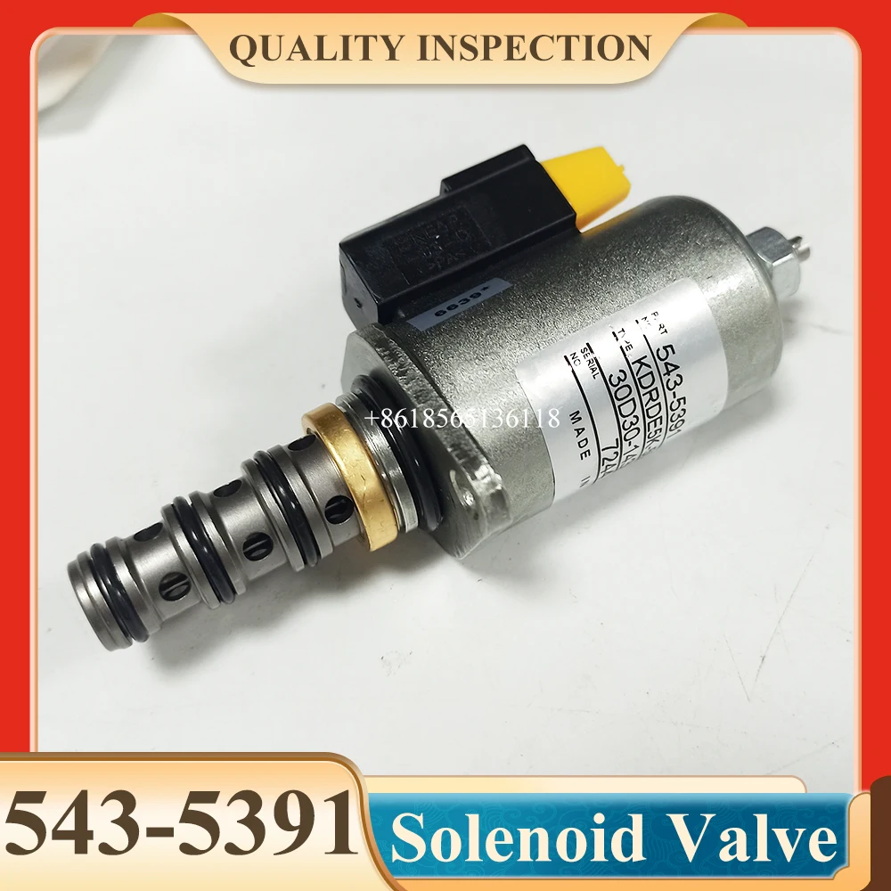 330GC 336GC 349GC 336 340 349 Excavator Hydraulic Activation Control Solenoid Valve 5435391 543-5391