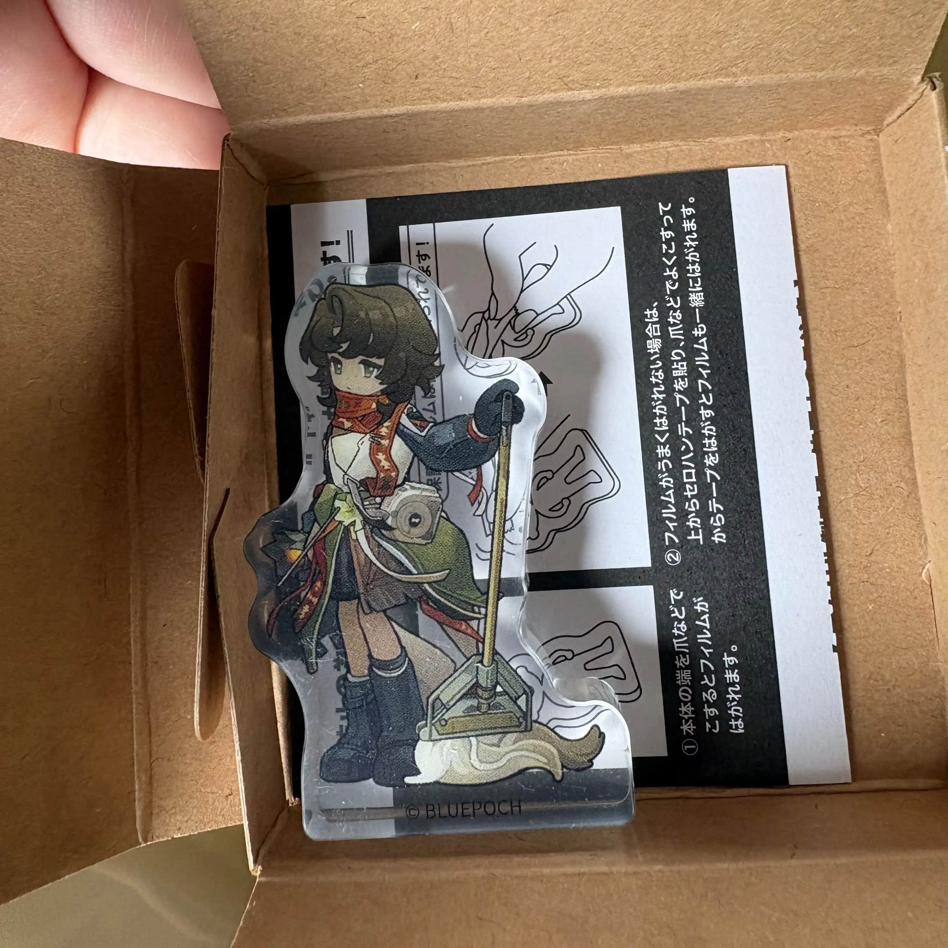 Anime Igor Ramona ‌   Reverse:1999 Cosplay Acryl-Kartenhalter Cartoon-Standfigur Schreibtisch-Ornament Weihnachtsgeschenk