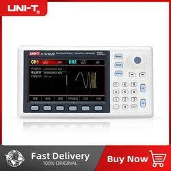 UNI-T UTG932E UTG962E Function Arbitrary Waveform Signal Generator 30MHz 1μHz 4.3 Inch DDS Support Frequency Sweep Output