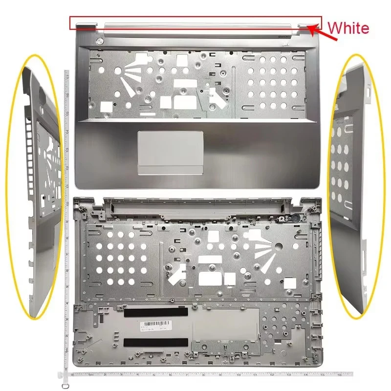 Nowa obudowa laptopa do Lenovo Z51 Z51-70 V4000 500-15 Y50C, górna obudowa (palmrest)/dolna obudowa (base cover) — zdjęcie 5