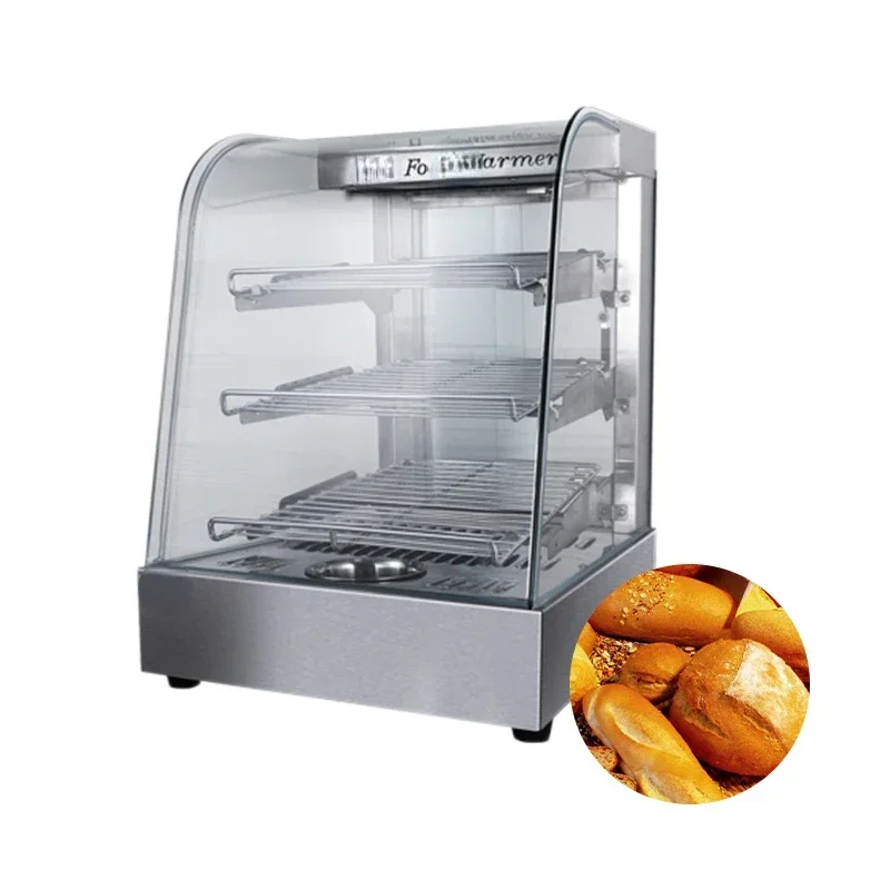 

Hot Food Display Cabinets Showcase Heating Warmer Counter fried chicken warmer