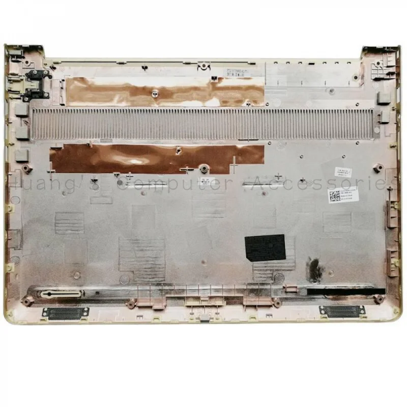 SS+Original Gold D Shell Bottom Base Cover 0T7KGN T7KGN Replacement Lower Housing For Dell Vostro 14 5459 V5459 Laptop
