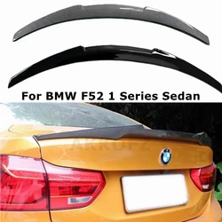 For BMW F52 1 Series Sedan P / M4 Style Trunk Spoiler Black Car Rear Wing Body Kit Accessories Styling 2016 - 2022