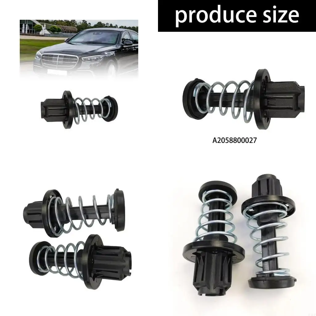 F1CF Car Safety Enhanced Automotive Hood Buffer Spring Heavy Duty Plastic Metal Construction For W205 W213 A2058800027 Models