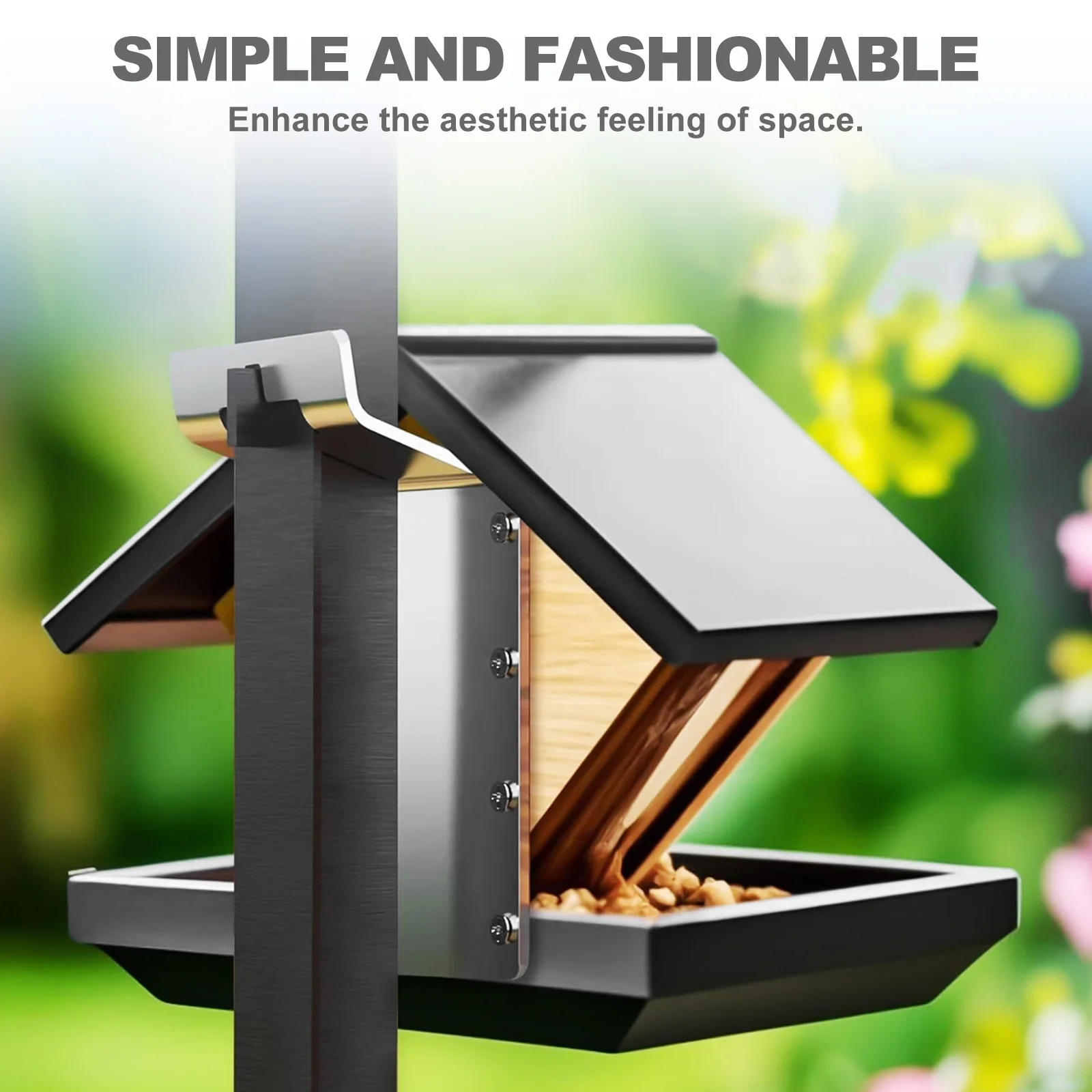 

6 Pcs T Shaped Fence Post Brackets: Heavy Duty Metal Mounting Brackets for Wood Garden Fence Support Decorative Repair Bracket