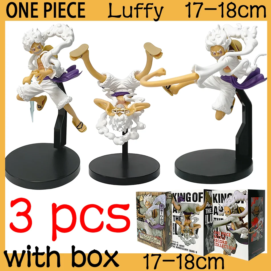 ONE PIECE Luffy Figur Spielzeug 18cm Anime Actionfiguren Puppen PVC Modell Sammlerstück Statue Desktop-Dekoration Spielzeug Geschenk Auf Lager
