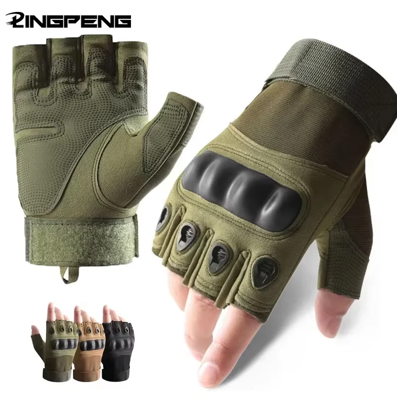 Outdoor Sport Glove Fitness Gloves Body Building Training Sports Exercise Cycling Glove Shockproof Motorcycle Hunting Gloves