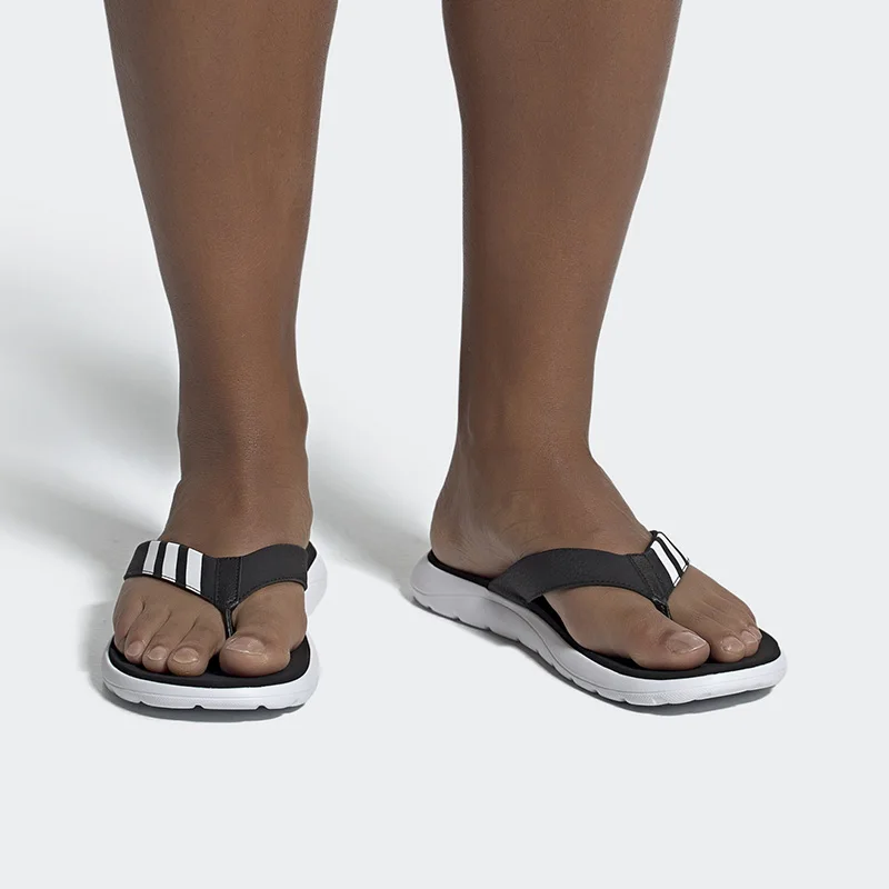 Adidas Genuine Current Season New Men's Flip Flops Sports Fashion Durable Sandals EG2069
