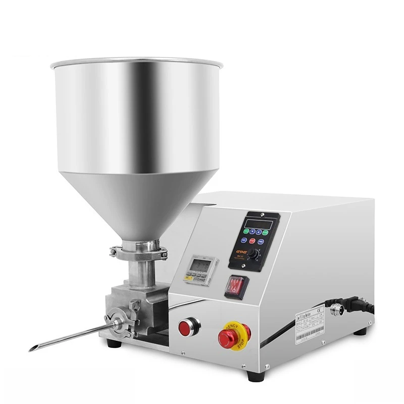 New cream filling machine cake quantitative chocolate jam filling machine puff filling machine