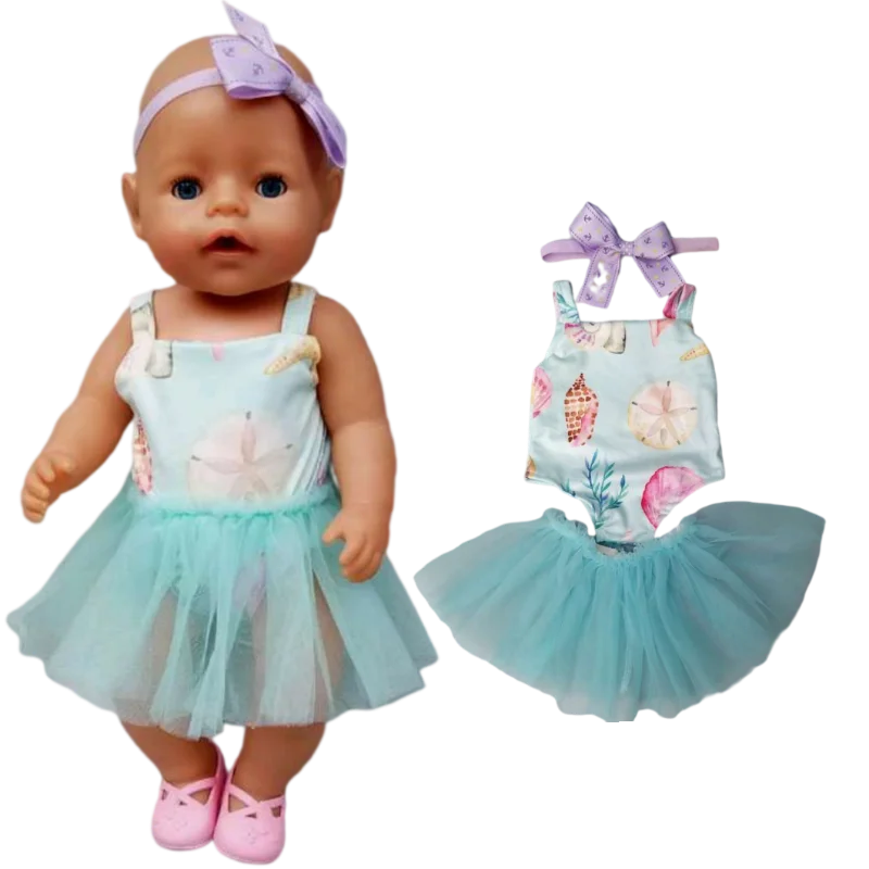 Doll Unicorn Romper Clothes for 40cm 43cm Born Baby Doll Wear Sets for 18 Inch Doll Coat Accessories Toys Wear