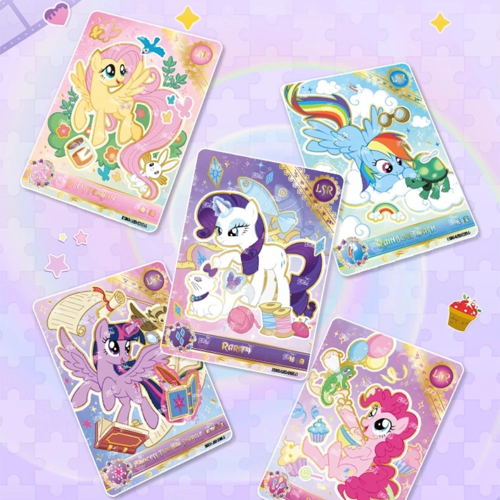 KAYOU Genuine My Little Pony MoonEdition Limited Friendship Eternal Card Rare SC SGR Cards Gifts Princess Card Chinese Ver Toys