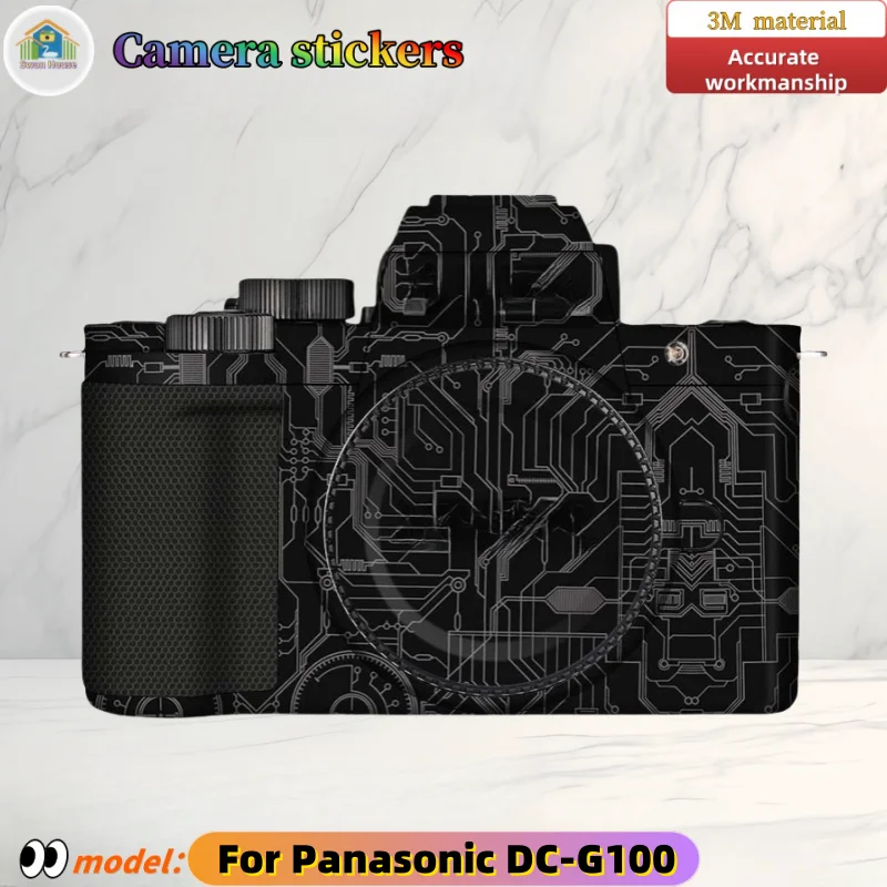 

DCG100 For Panasonic DC-G100 Camera stickers, DIY skin,Precision tailoring wear-resistant protective film