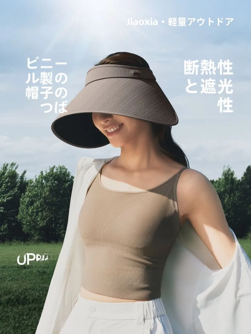 beneath-the-banana-leaf-bm563-sun-hat-large-brim-outdoor-uv-protection-black-glue-adjustable-spring-summer-anti-uv-sun-cap