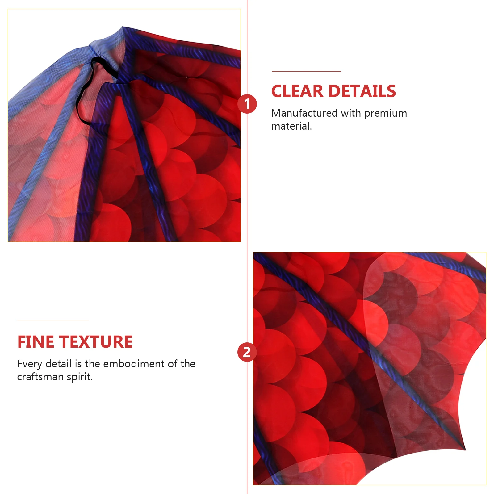 Рисунок 2 - Маска динозавра, красные принадлежности