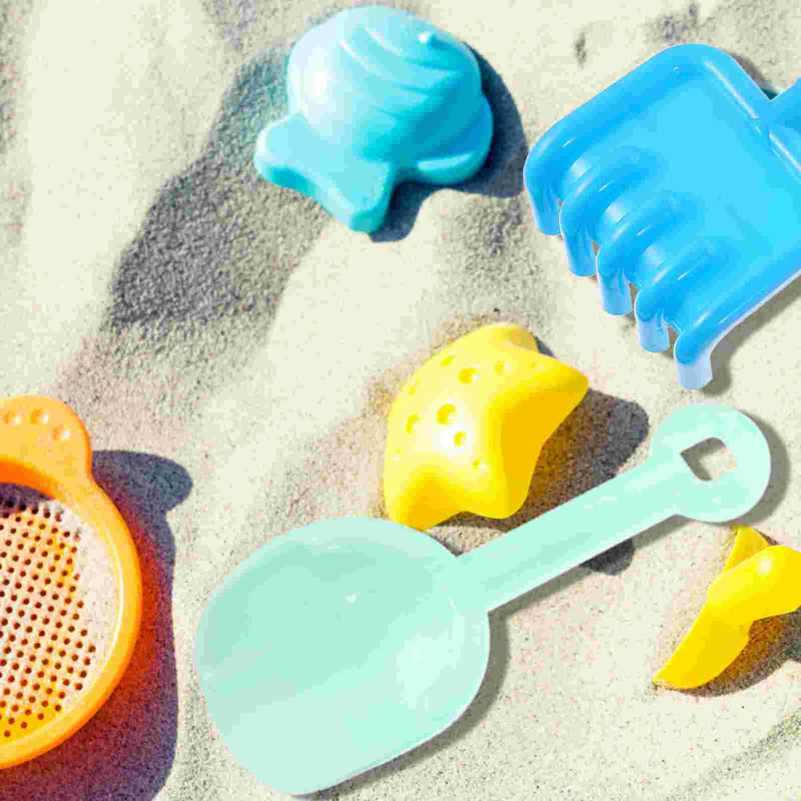 12 pezzi giocattoli da spiaggia per bambini bambini bambini pale da scavo sabbia giardinaggio neve per bambino in plastica