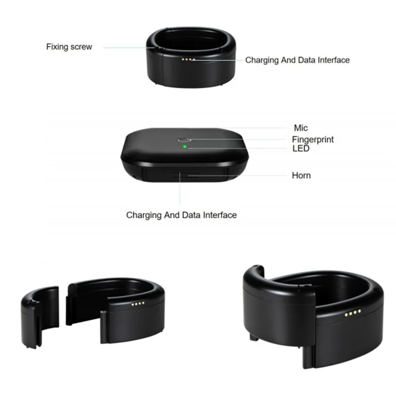 Custom Home Curfew Base Station for Prisoners Offenders bond House Arrest DDX15 GPS Ankle Bracelet