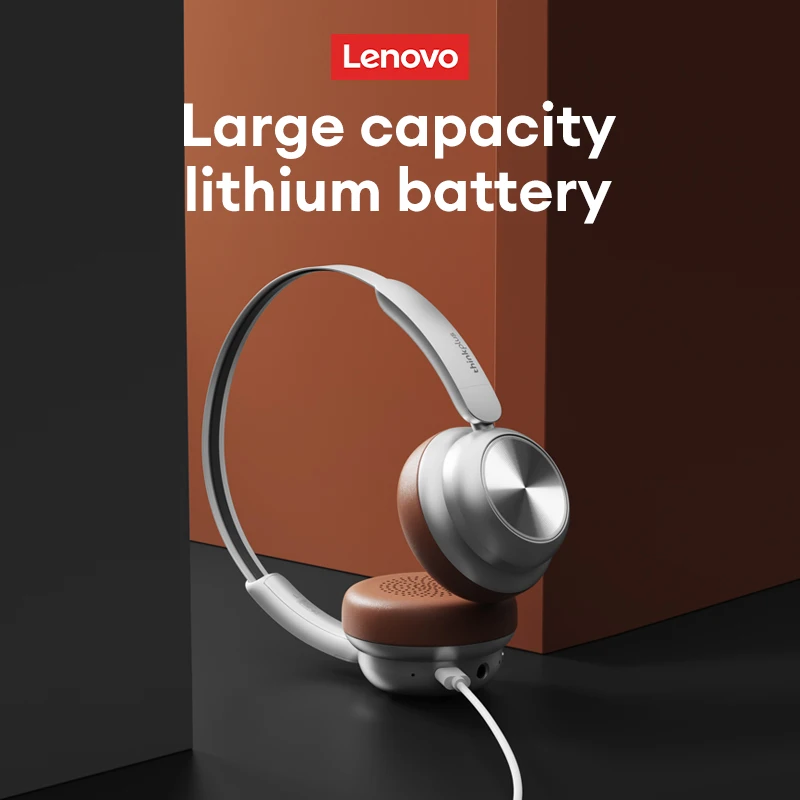 اختيار جديد لينوفو Th66 سماعة لاسلكية تعمل بالبلوتوث 5.4 سماعات HD ضياع الصوت وضع الفيلم سماعة الملحقات العصرية سماعات الأذن